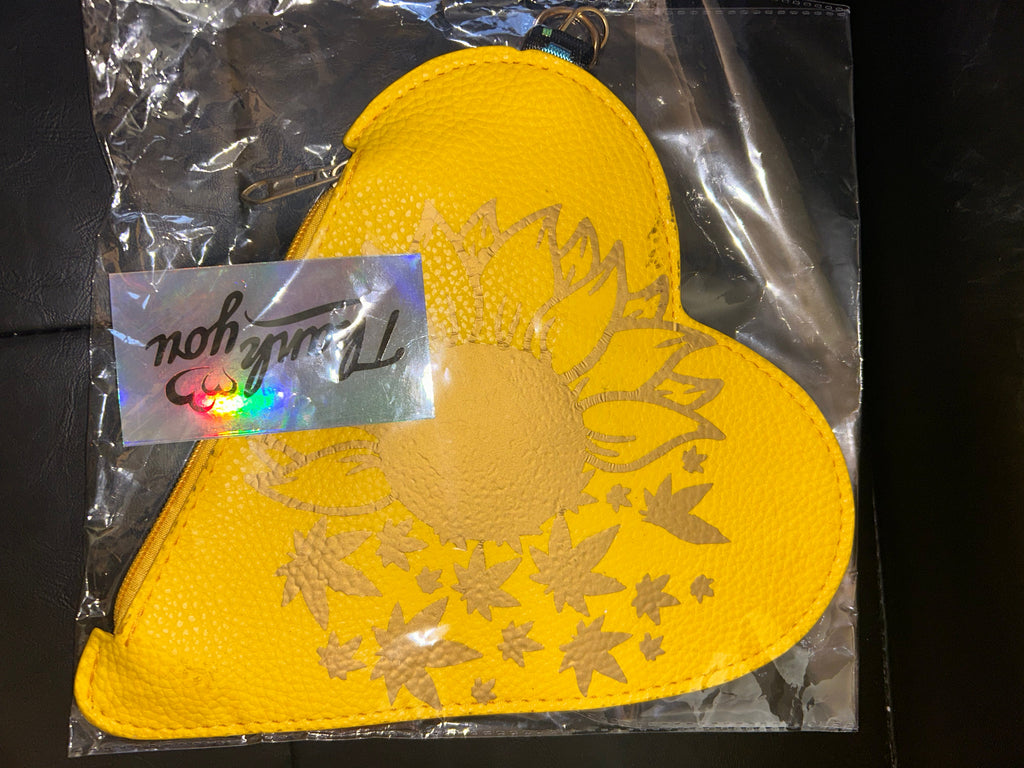 Champagne Bow & Sunflower Purse Bundle